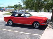 FORD MUSTANG Ford Mustang red