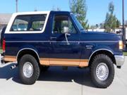 1989 FORD bronco Ford Bronco Eddie Bauer