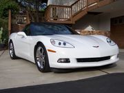 2008 Chevrolet Corvette Convertible in rare Arctic White 