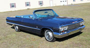 1963 Chevrolet Impala Convertible 2 Door