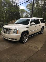 2009 Cadillac Escalade Esv White diamond