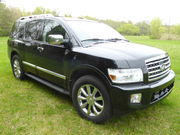 2010 Infiniti QX561 OWNER-BLACK ON BLACK-LOADED-4WD-NAVIGATION-DVD