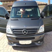 2013 Mercedes-Benz Sprinter 2 dr cab,  slider on side,  2 doors back for