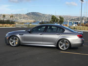 2014 BMW M5 Interior piano finish black.