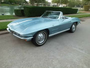 1964 Chevrolet Corvette Black leather seats- Dark blue carpet