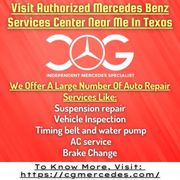 Visit Authorized Mercedes Benz Services Center Near Me In Texas