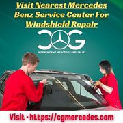 Visit Nearest Mercedes Benz Service Center For Windshield Repair